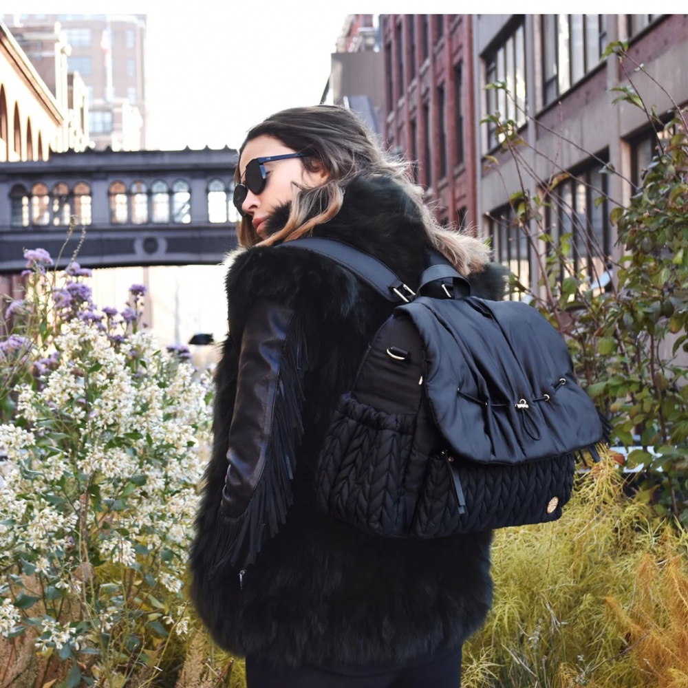 Happ black diaper bag - Picture 2 of 7